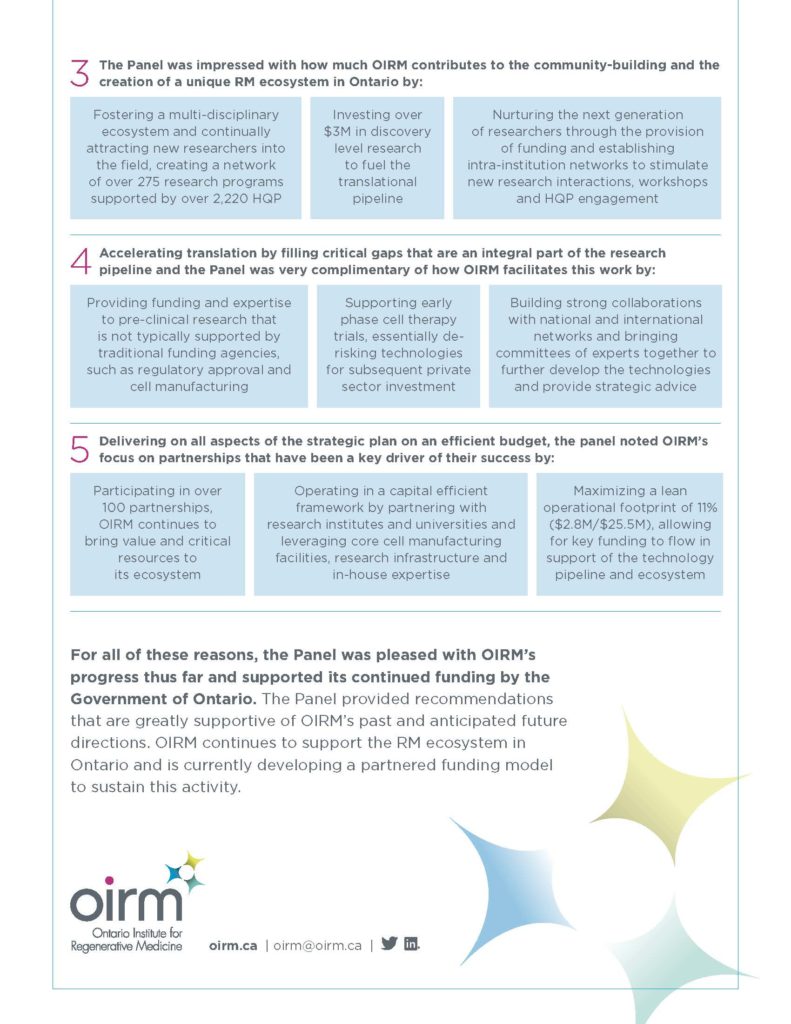 OIRM's External Review Findings Page 2